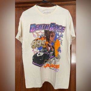 Juice Wrld Death Race For Love T-shirt. Worn once PERFECT condtion. Size large.